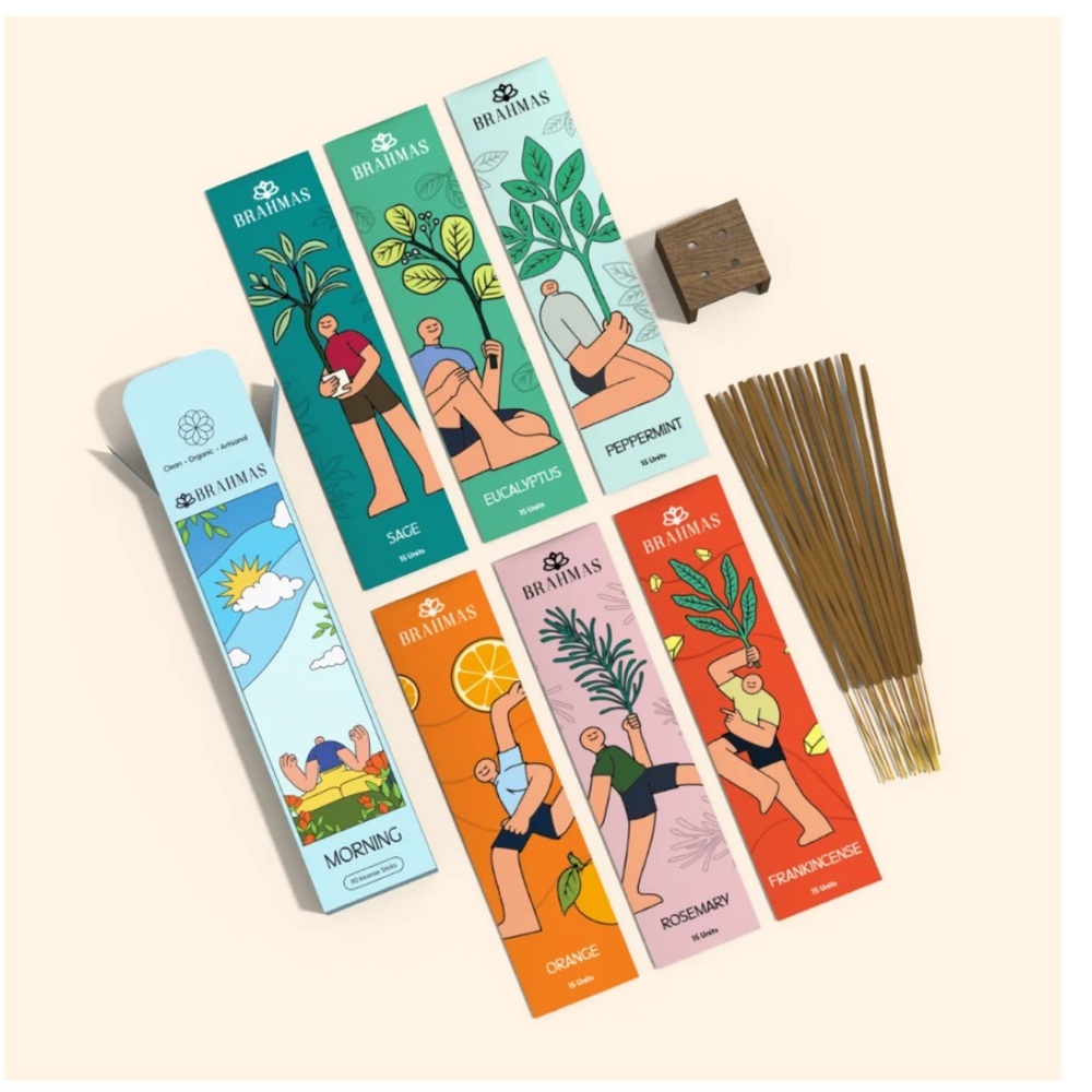 Pixie* Brahmas MORNING 6 Pack (90 sticks) Incense Sticks - Picture 2 of 9